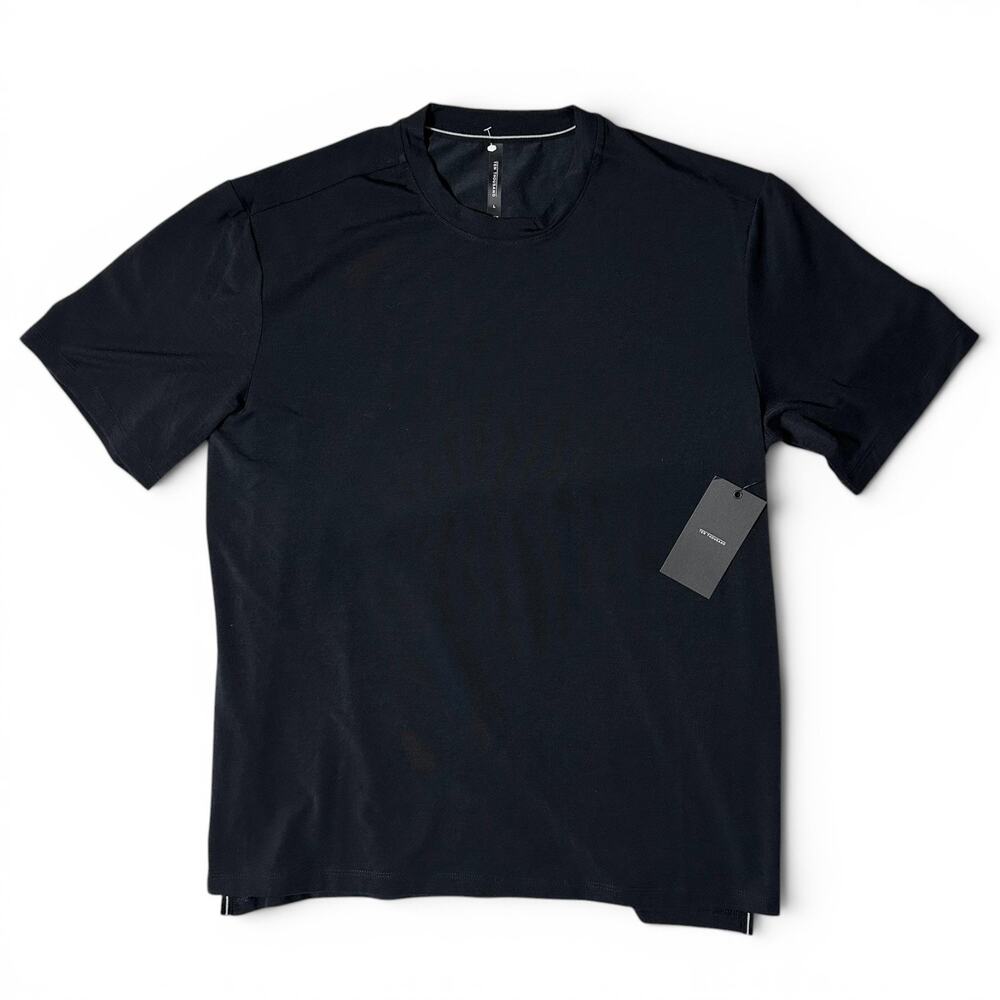 Ten Thousand Recover Shirt Mens Size L Black Performance Short Sleeve NWT